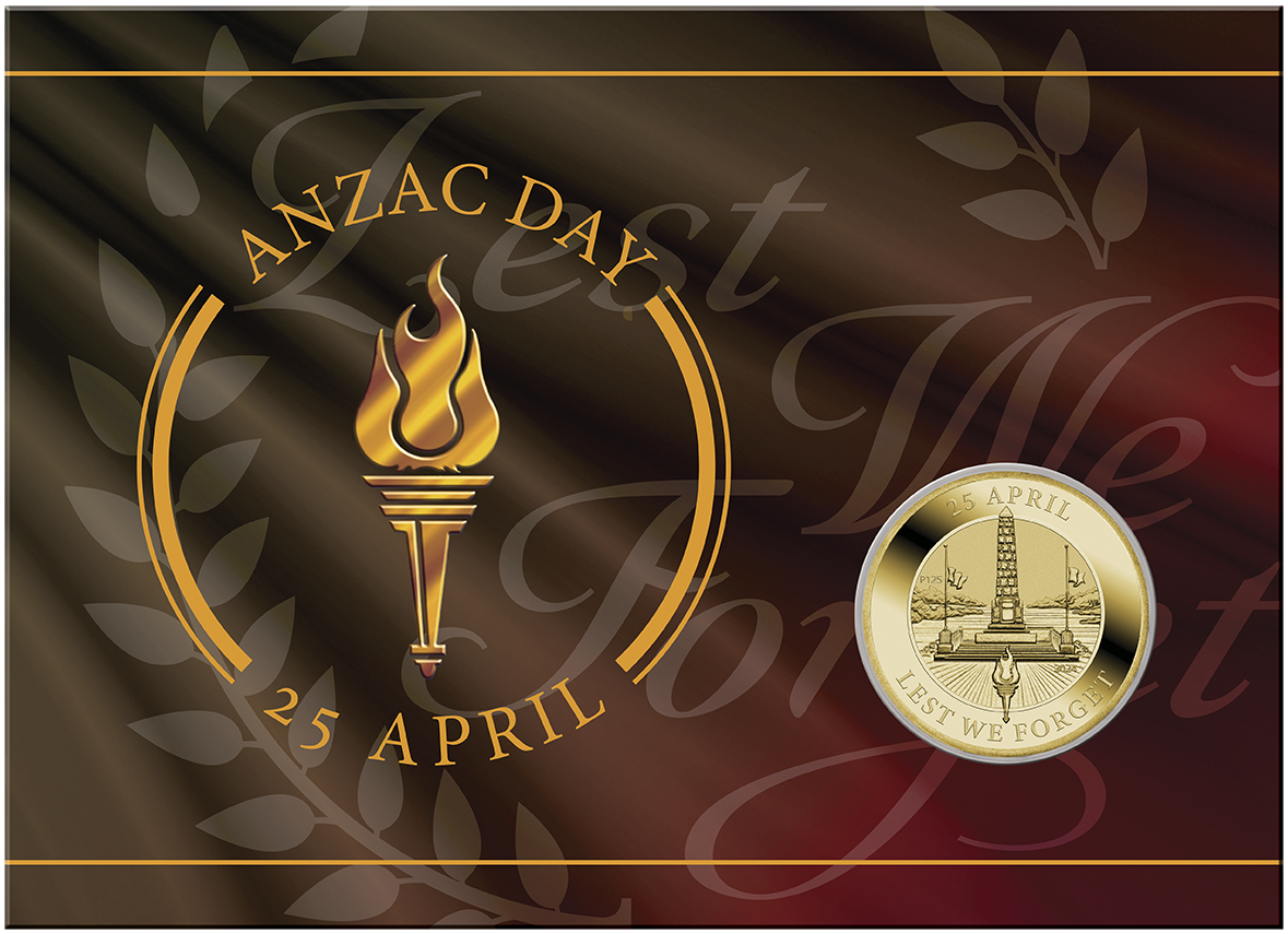 2024 Anzac Day Lest We 1 AlBr Uncirculated Coin Australian Specialty Coins