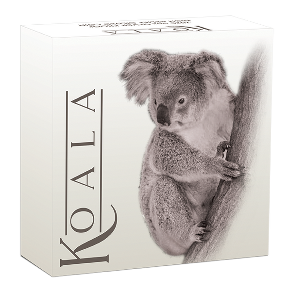 2025 Australian Koala 5oz Silver Proof High Relief Pink Gilded Coin