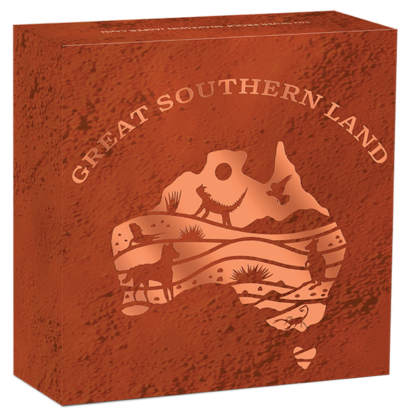 2025 Great Southern Land
1oz Silver Proof Coin with Snakeskin-Jasper Insert