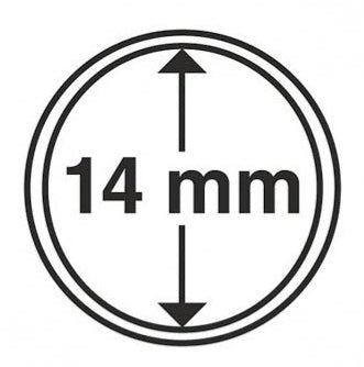 Lighthouse Coin Capsules 14mm (pack of 10)