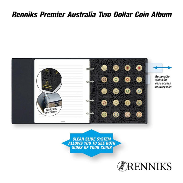 Renniks Premier Australian $2 Coin Album