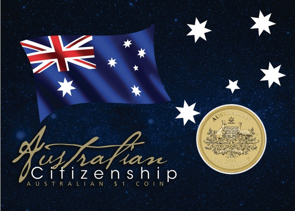 2025 Australian Citizenship $1 Carded Coin
