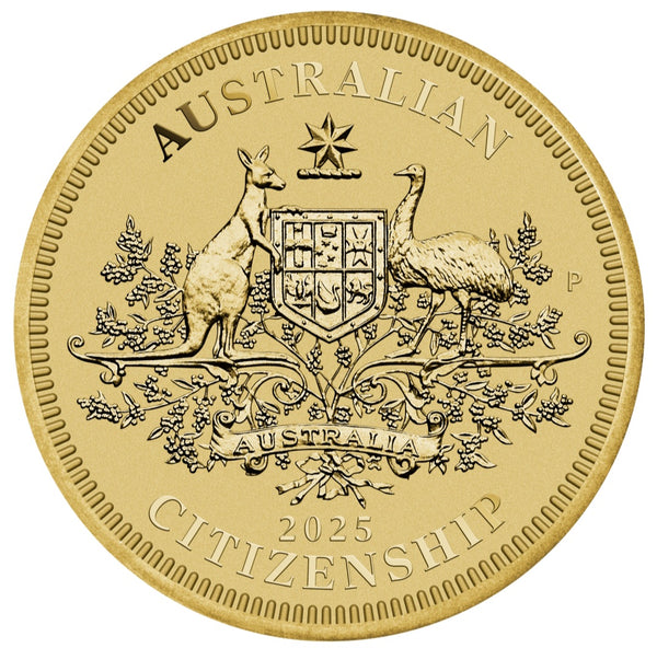 2025 Australian Citizenship $1 Carded Coin