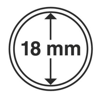 Lighthouse Coin Capsules 18mm (pack of 10)