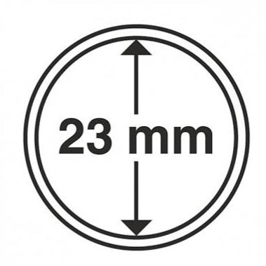 Lighthouse Coin Capsules 23mm (pack of 10)