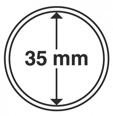 Lighthouse Coin Capsules 35mm (pack of 10)