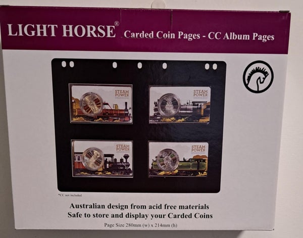 LIGHT HORSE Album Page - Credit Card Pages