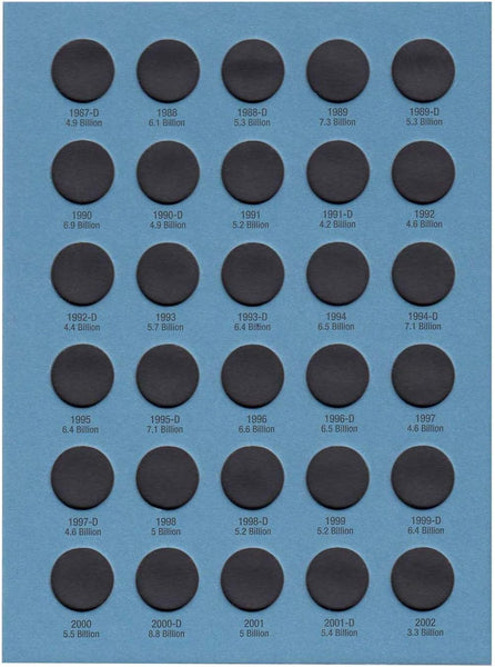 Whitmans - Lincoln Cent No 3 (1975-2013) - Blue Album