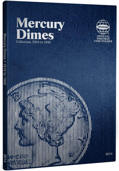 Whitmans - Mercury Dime (1916-1945) - Blue Album
