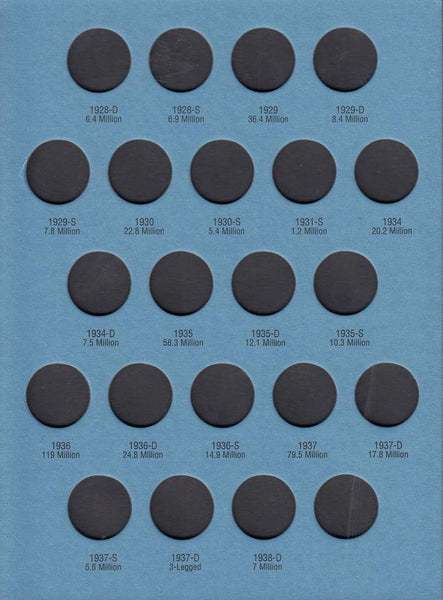 Whitmans - Buffalo Nickel (1913-1938) - Blue Album