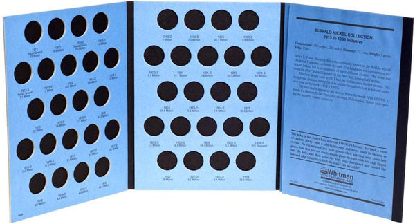 Whitmans - Buffalo Nickel (1913-1938) - Blue Album