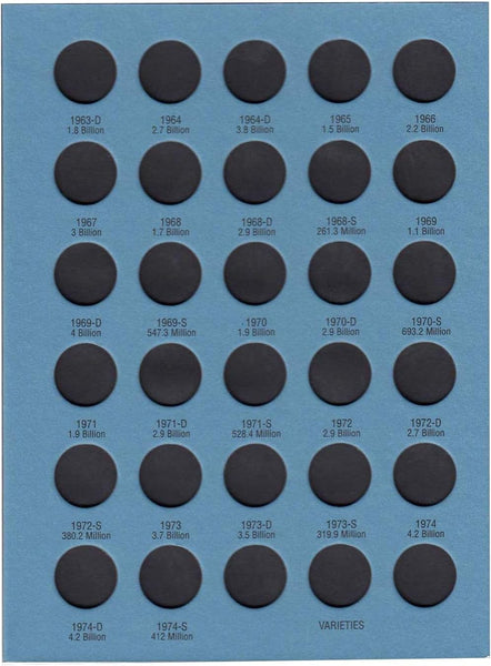 Whitmans - Lincoln Cent No 2 (1941-1974) - Blue Album