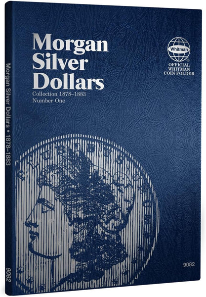 Whitmans - Morgan Silver Dollar No1, (1878-1883) - Blue Album
