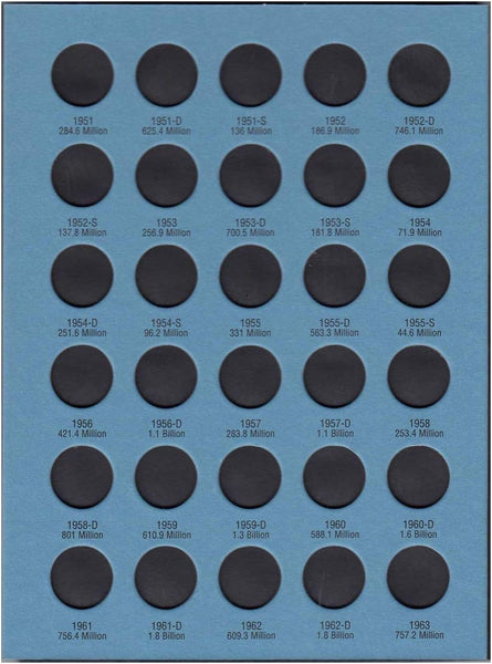 Whitmans - Lincoln Cent No 2 (1941-1974) - Blue Album