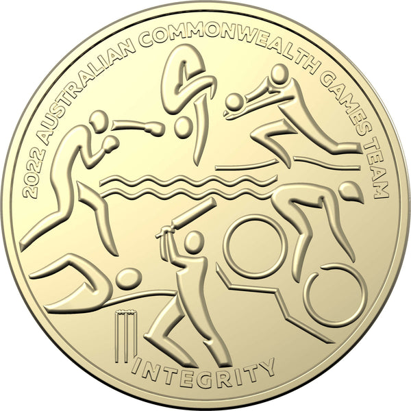 2022 Australian Commonwealth Games 'Birmingham' - 7 Coin Set Coloured Uncirculated Coins