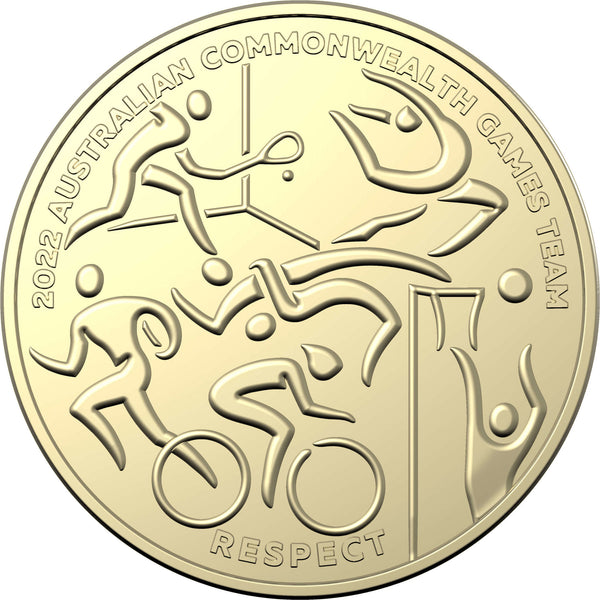 2022 Australian Commonwealth Games 'Birmingham' - 7 Coin Set Coloured Uncirculated Coins