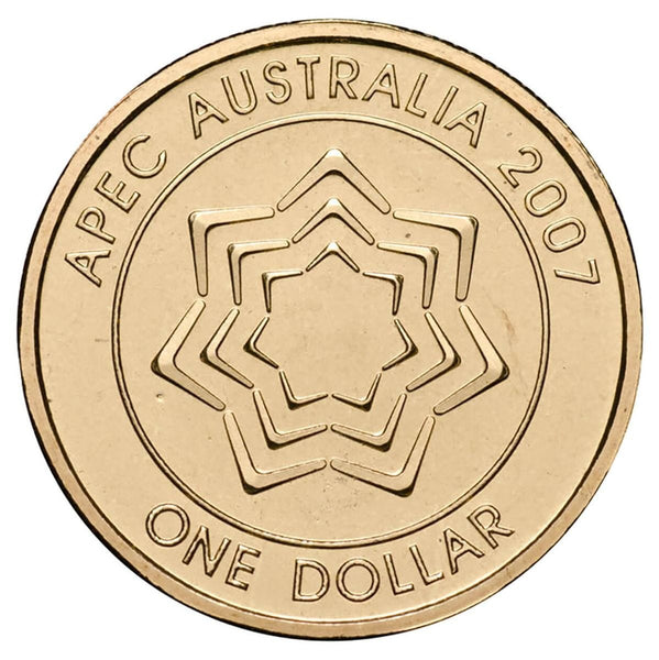 2007 APEC Australia $1 Al-Br Coin Pack
