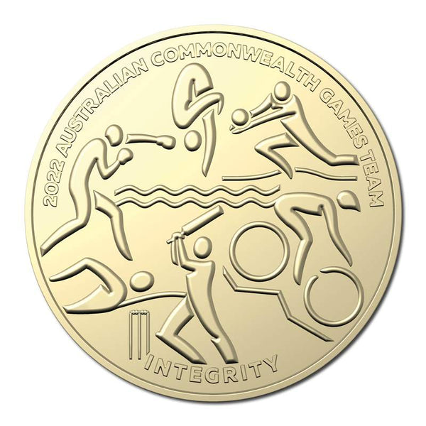 2022 Commonwealth Games 'Integrity' $1 Coin MS65