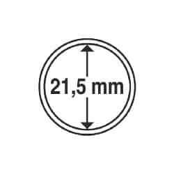 Lighthouse Coin Capsules 21.5mm (pack of 10)