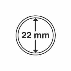 Lighthouse Coin Capsules 22mm (pack of 10)