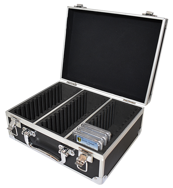 Guardhouse 36 Slab Black & Aluminum Box with Front Handle