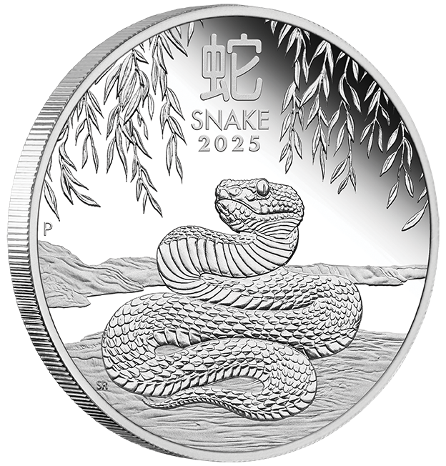 2025 Year of the Snake 1oz Silver Proof Coin