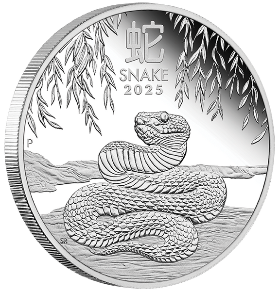 2025 Year of the Snake 1oz Silver Proof Coin