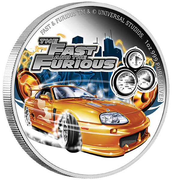 2023 Fast and Furious 'FAST' 1oz Silver Proof Coin