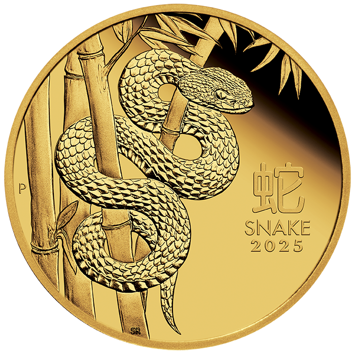 2025 Year of the Snake 1/10oz Gold Proof Coin Australian Specialty Coins