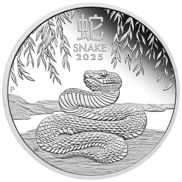 2025 Year of the Snake 1oz Silver Proof Coin