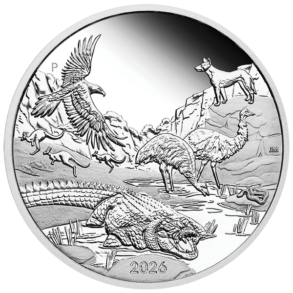 2026 Wonders of Australia 'The Outback' 1oz Silver Proof Coin