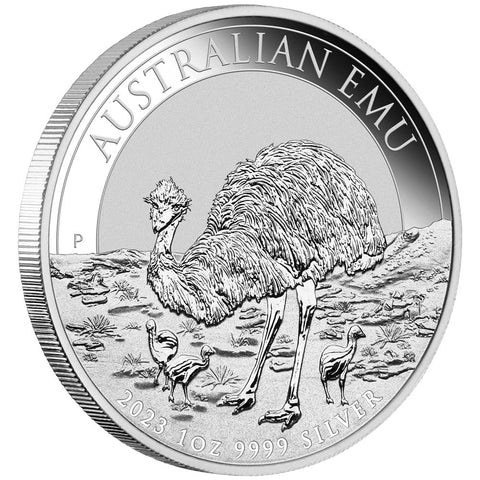 2023 Australian Emu 1oz Silver Bullion Coin
