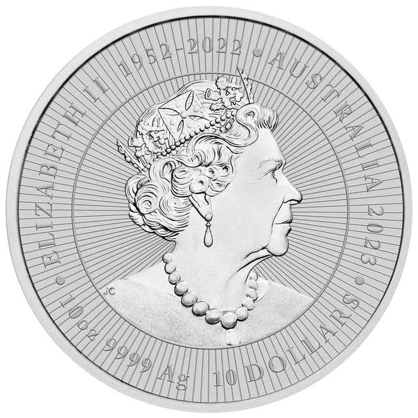 2023 Mother and Baby Kangaroo 2oz Silver Piedfort Bullion Coins in Capsule