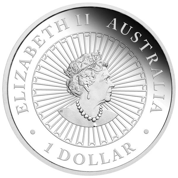 Australian Opal Lunar Series 2023 Year of the Rabbit 1oz Silver Proof Coin