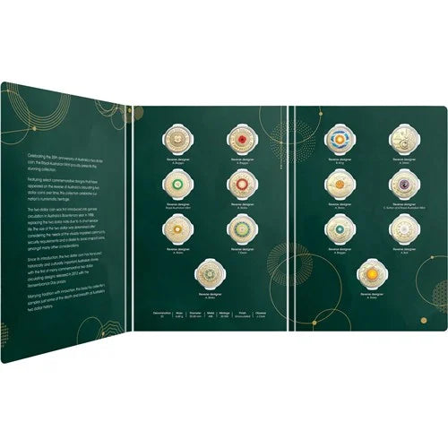 2023 Two Dollar Coin 35th Anniversary 14 Coin Set