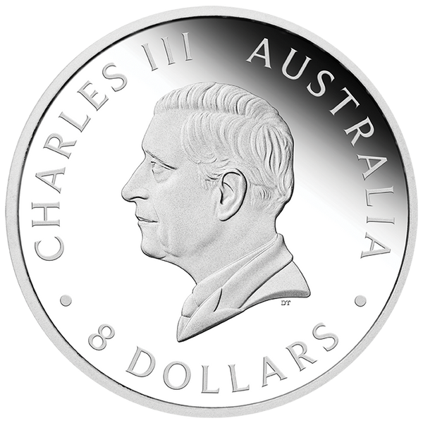 2026 Australian Kookaburra $8 5oz Silver Proof High Relief Incused Coin