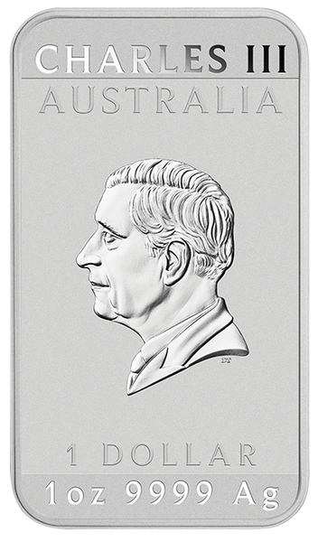 2026 Lunar Horse 1oz Silver Bullion Coloured Minted Rectangular Coin In Card