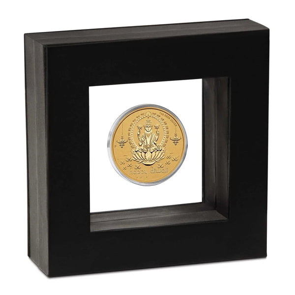 2023 Diwali 1oz Silver Gilded Medallion - Perth Mint