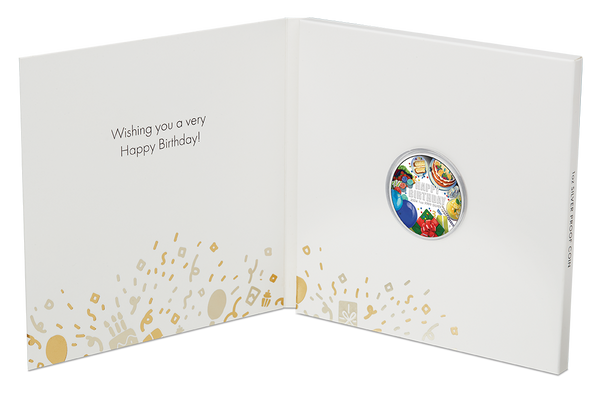 2024 Happy Birthday Silver 1oz Proof Coloured Coin