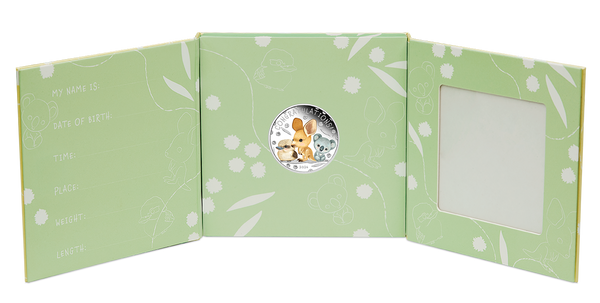 2026 Newborn 1/2oz Silver Proof Coloured Coin in Card
