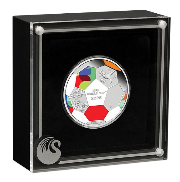 2026 FIFA World Cup 1/2oz Fine Silver Proof Coloured Coin