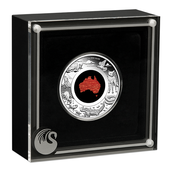 2025 Great Southern Land
1oz Silver Proof Coin with Snakeskin-Jasper Insert