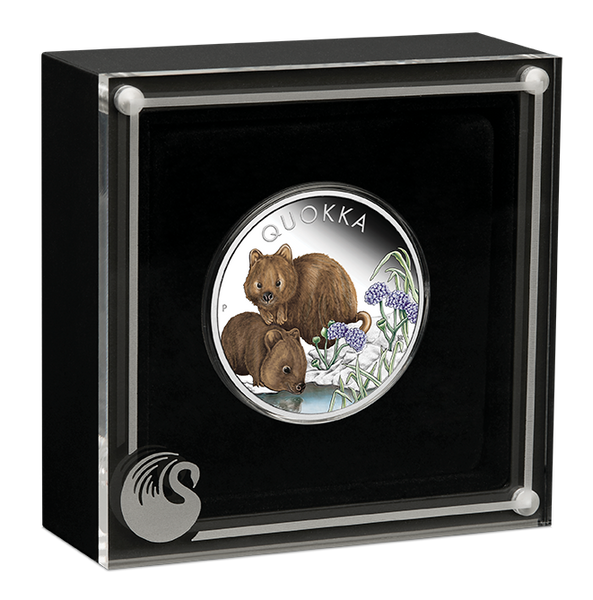 2023 Quokka 1oz Silver Proof Coloured Coin
