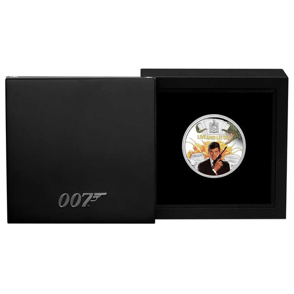 2023 James Bond 'Live and Let Die' 1oz Silver Proof Coin