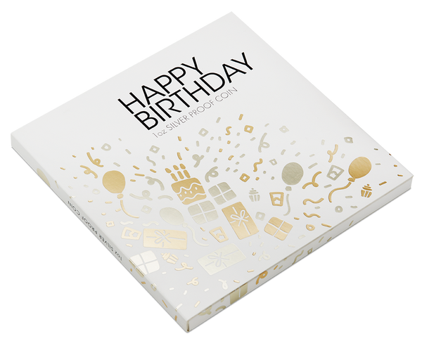 2024 Happy Birthday Silver 1oz Proof Coloured Coin