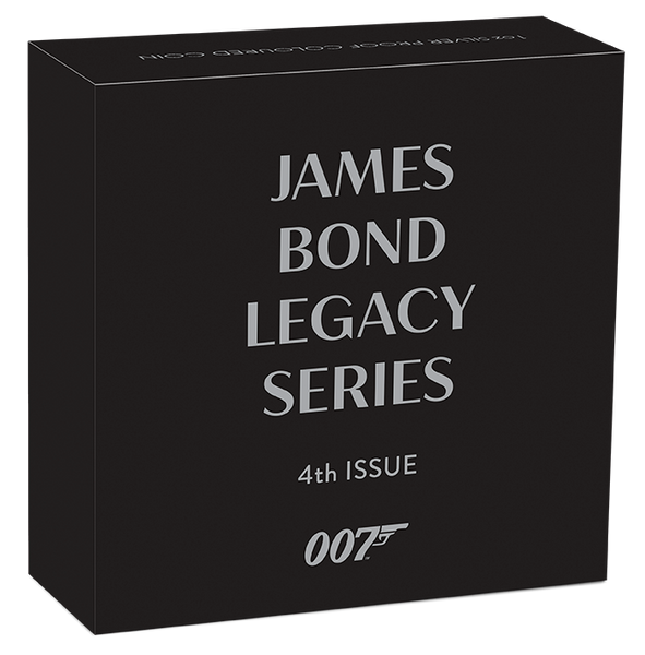 2024 James Bond Legacy Series 4th Issue 1oz Silver Proof Coloured Coin