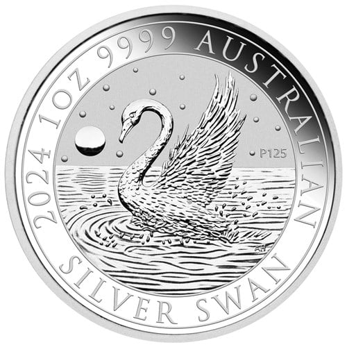 2024 Swan 1oz Silver Bullion Coin