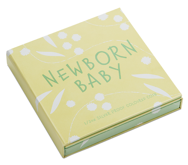 2026 Newborn 1/2oz Silver Proof Coloured Coin in Card