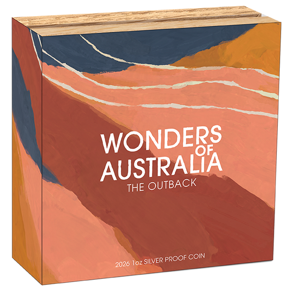 2026 Wonders of Australia 'The Outback' 1oz Silver Proof Coin
