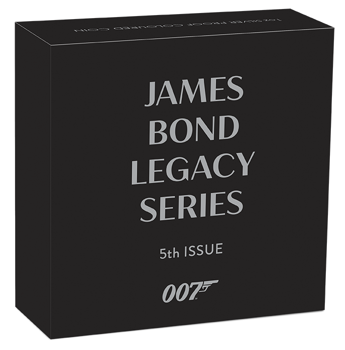 2024 James Bond Legacy Series – 5th Issue 'Daniel Craig' 1oz Silver Pr ...